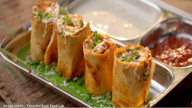Palak Paneer Fancy Dosa