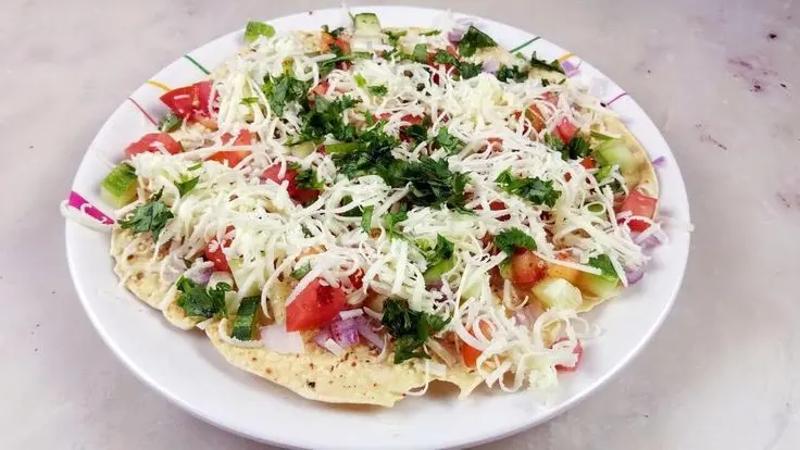 Cheese Masala Papad