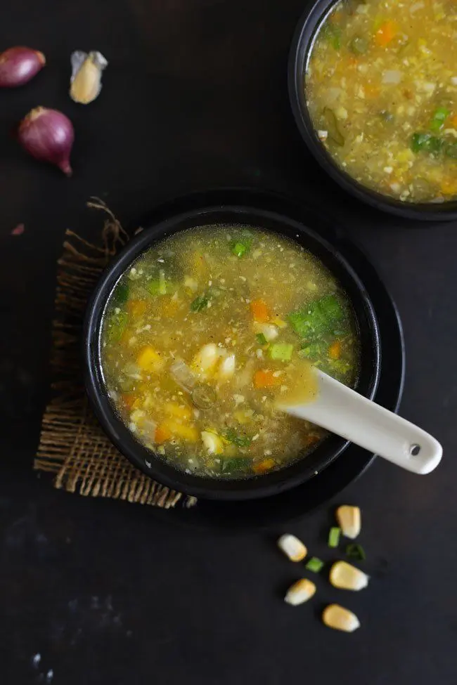 Sweet Corn Soup (Clear)