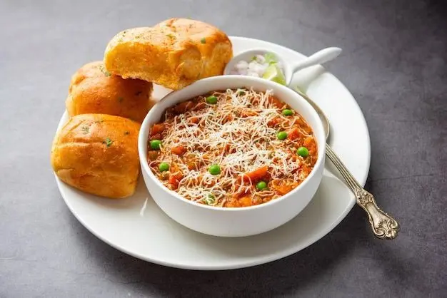 Cheese Pav Bhaji