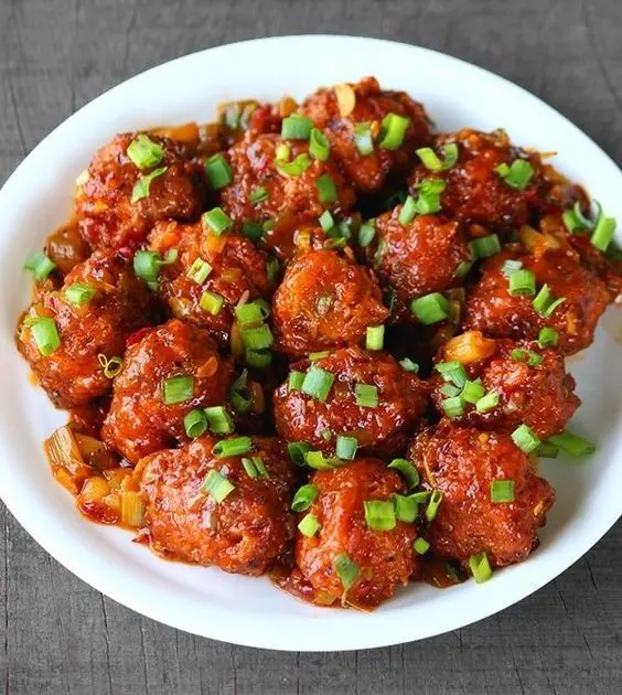 Veg Manchurian Dry