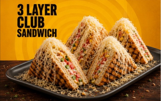 Jangli Paneer Sandwich